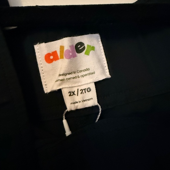 alder Women's Black Open Air Pants - Picture 3 of 6